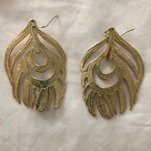 Kendra Scott peacock earrings